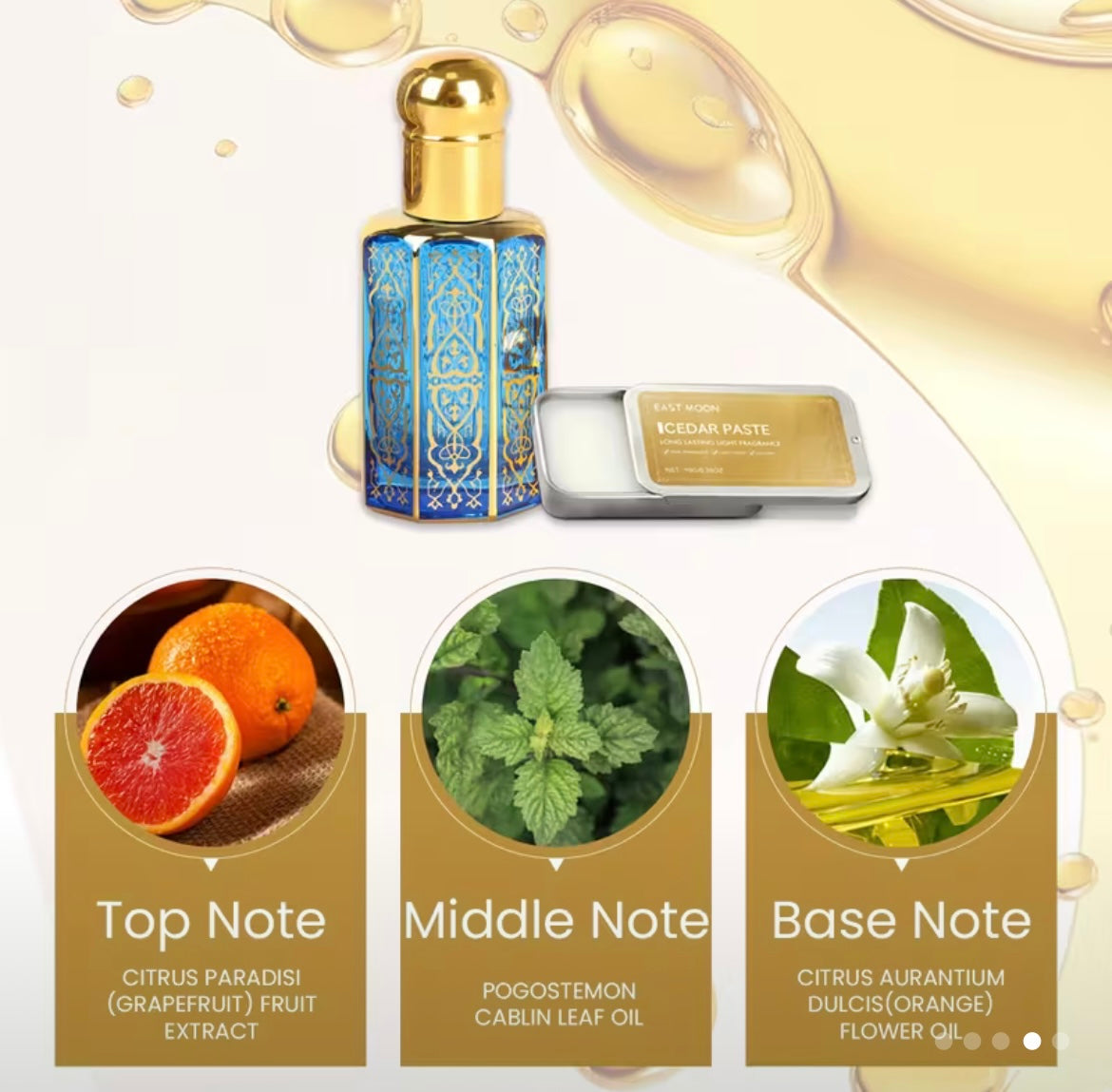 Men'S cologne with a Cedarwood Scent