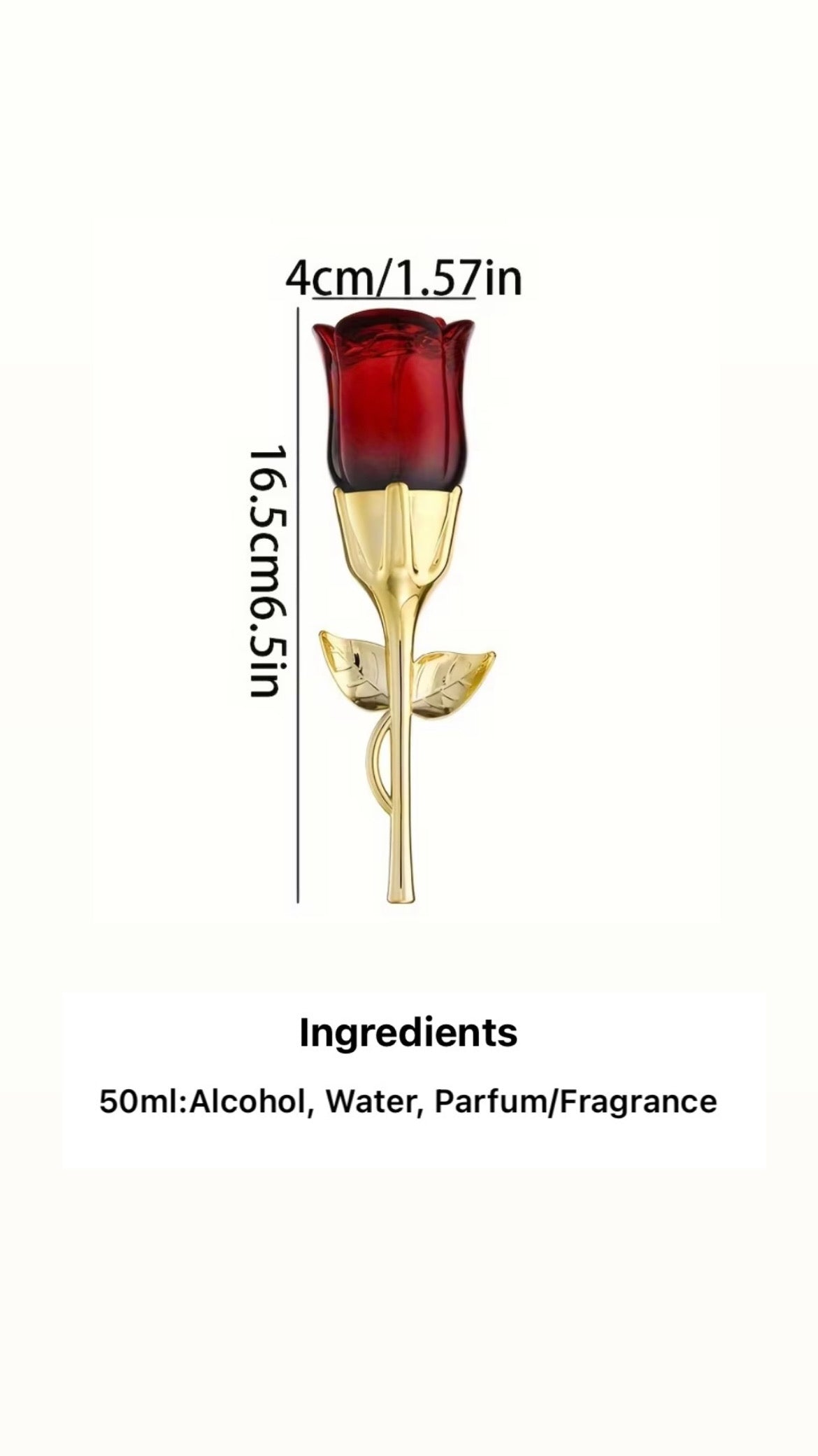 Rose-Inspired Eau De Toilette for Women - Long-Lasting Floral Scent