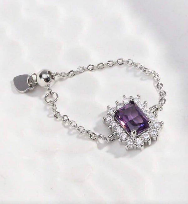 Adjustable chain ring