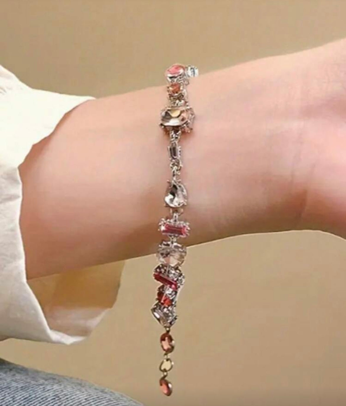 1pc Silver Four-Leaf Clover
Bracelet